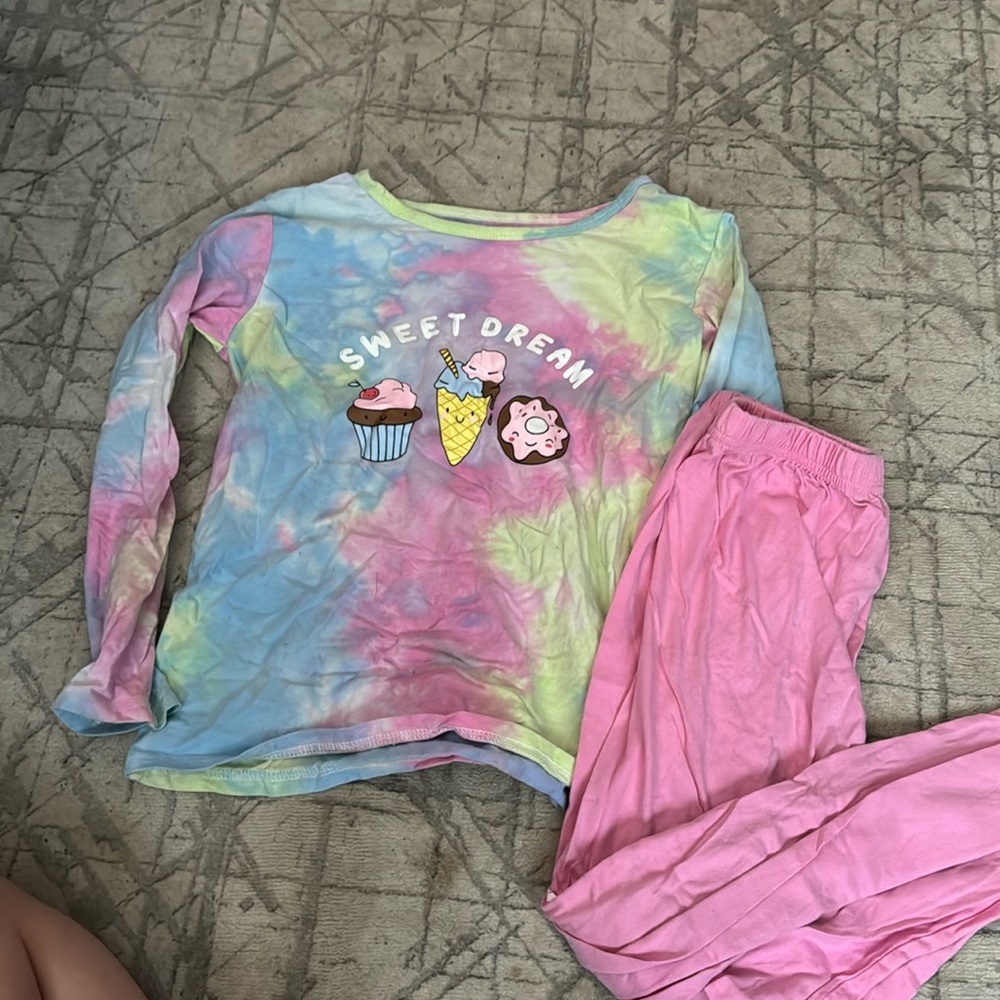 pajama set size 12 kids
